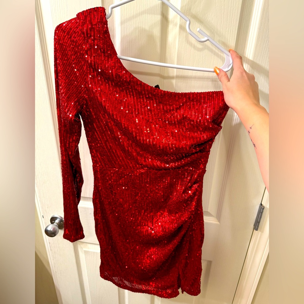 Windsor Red Sparkling Dress